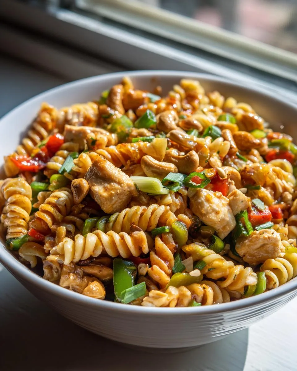 Cashew Chicken Pasta Salad Bowl - detail 3