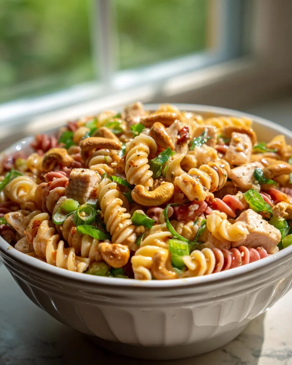 Cashew Chicken Pasta Salad Bowl - detail 4