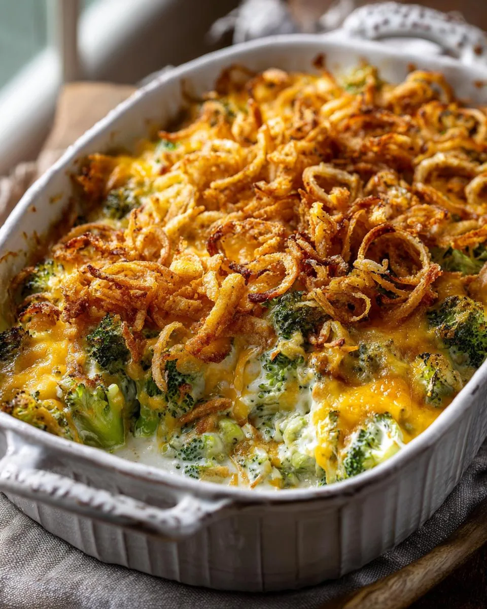 Cheddar Broccoli Casserole Bake - detail 2
