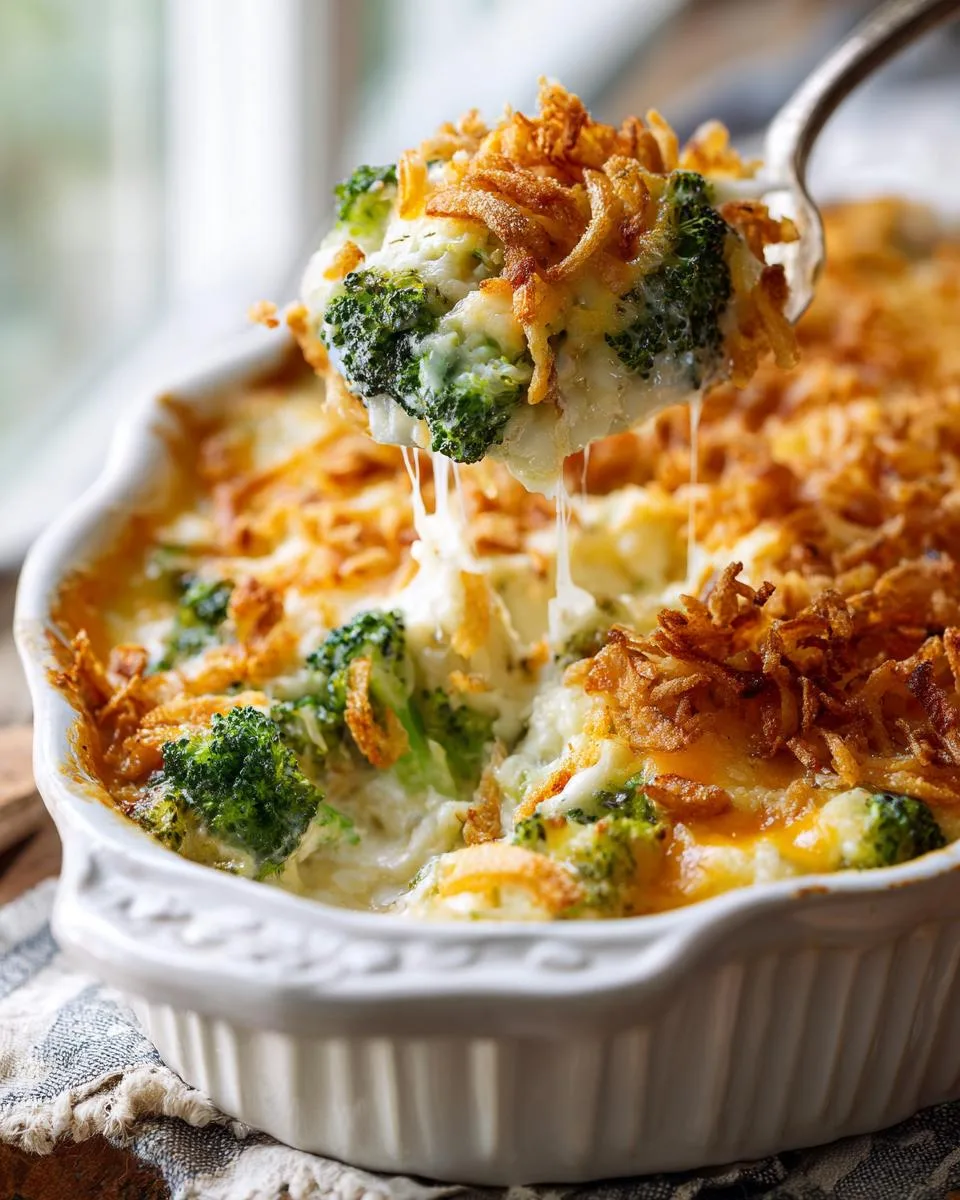 Cheddar Broccoli Casserole Bake - detail 4