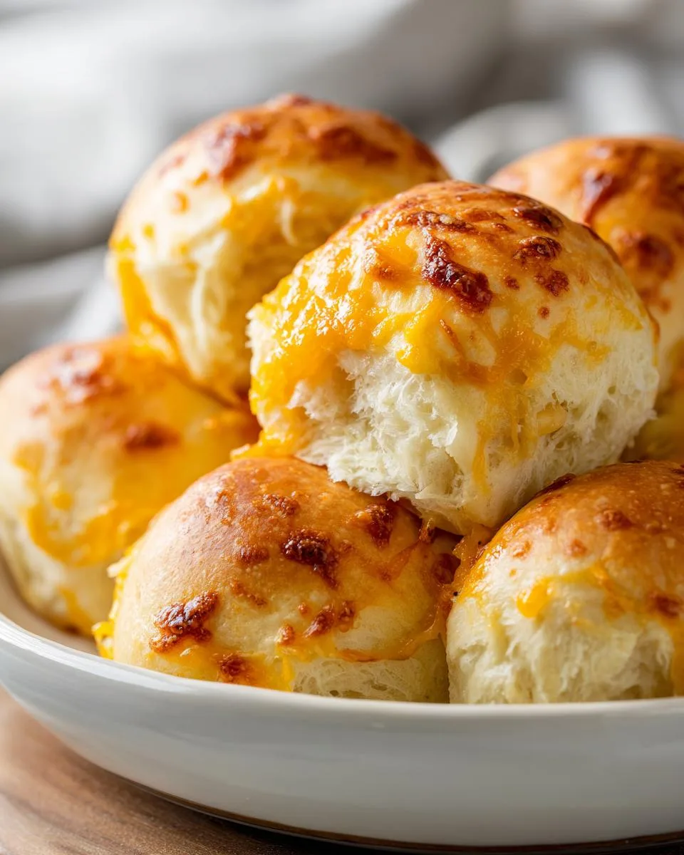 Cheddar Garlic Dinner Rolls - detail 2