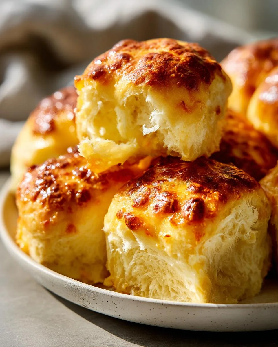 Cheddar Garlic Dinner Rolls - detail 3