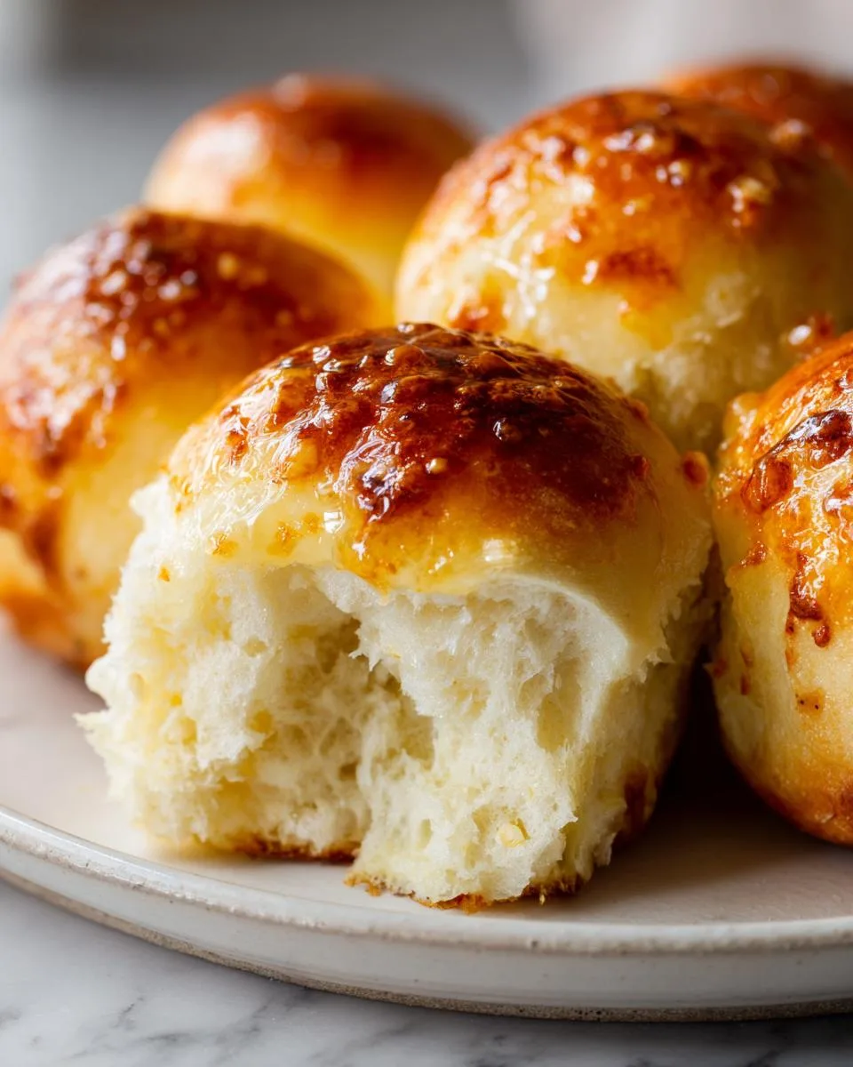Cheddar Garlic Dinner Rolls - detail 4