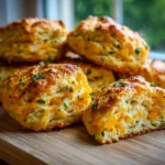 Cheddar Herb Breakfast Biscuits