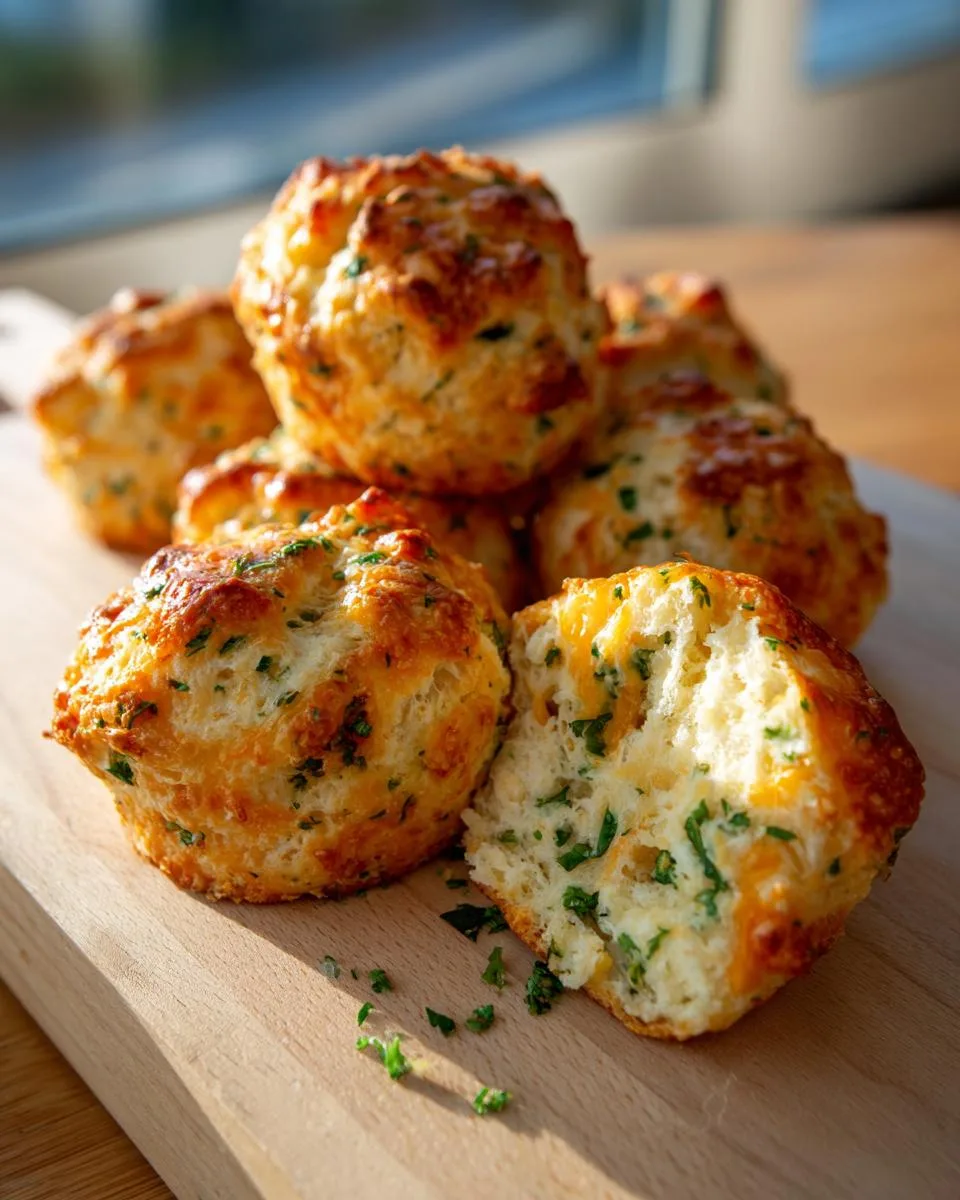 Cheddar Herb Breakfast Biscuits - detail 2