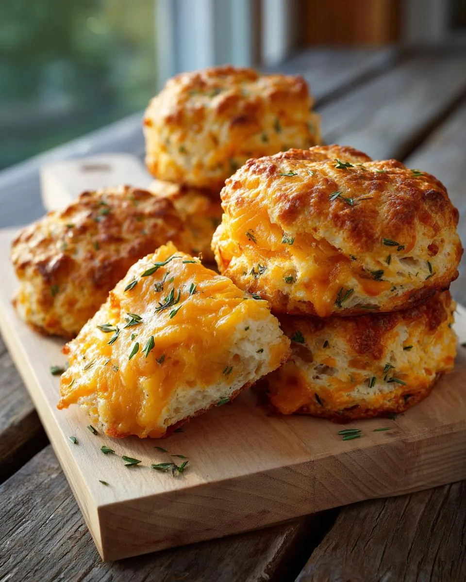 Cheddar Herb Breakfast Biscuits - detail 3