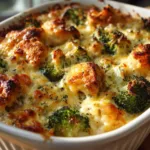 Cheesy Chicken Broccoli Rice Bake