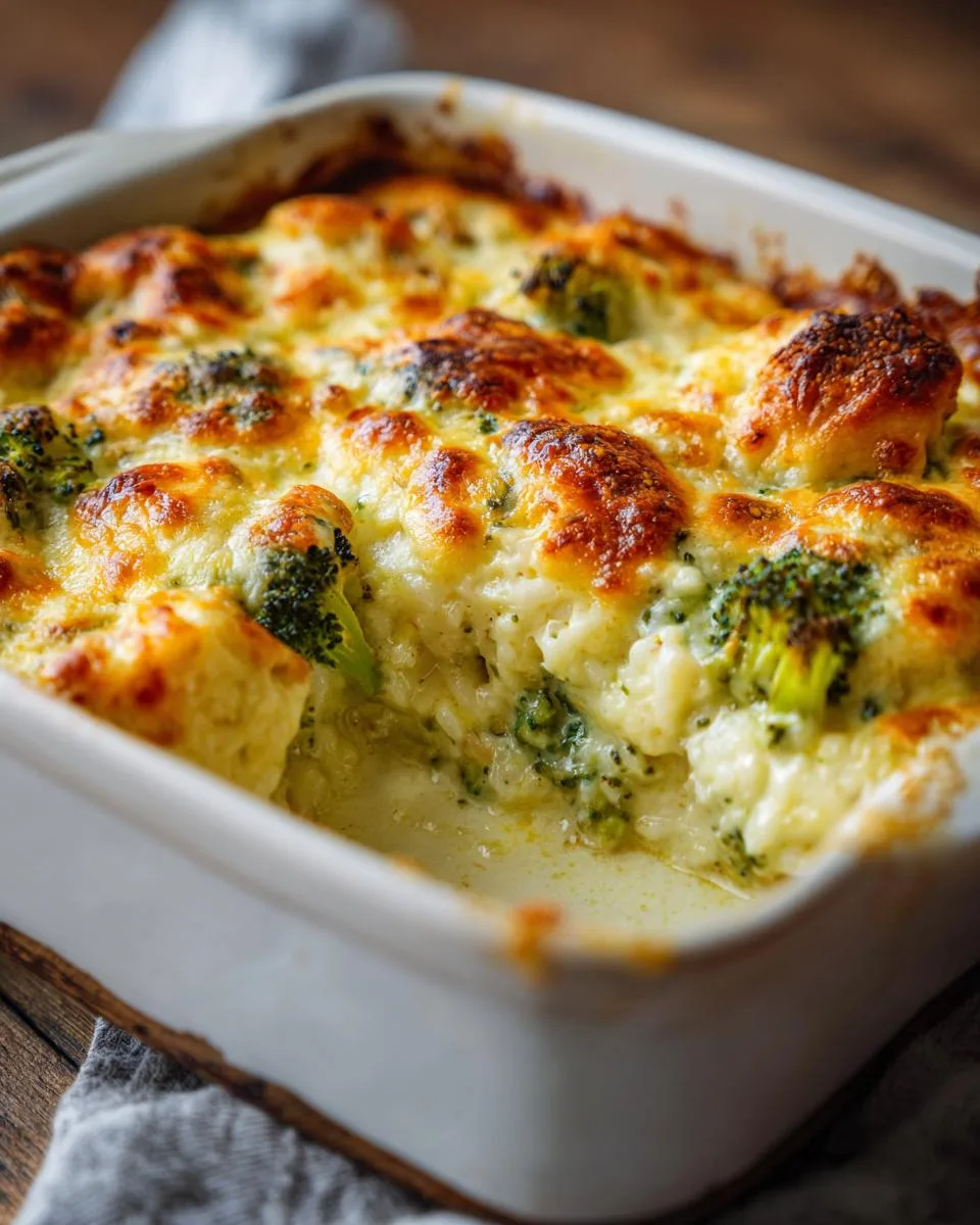 Cheesy Chicken Broccoli Rice Bake - detail 2
