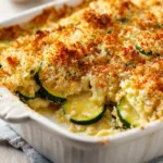 Cheesy Garden Zucchini Casserole