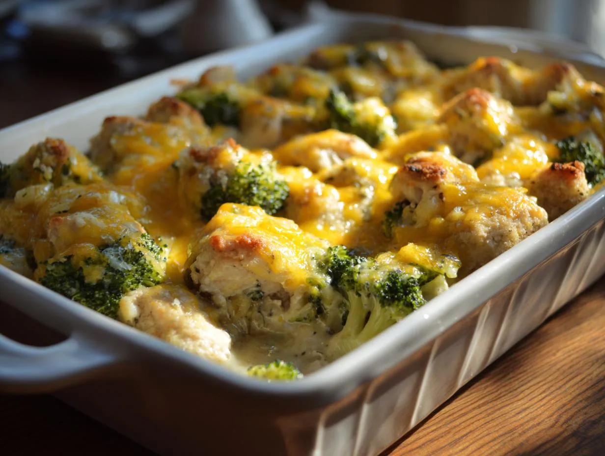 Creamy Chicken Broccoli Casserole In Just 45 Minutes