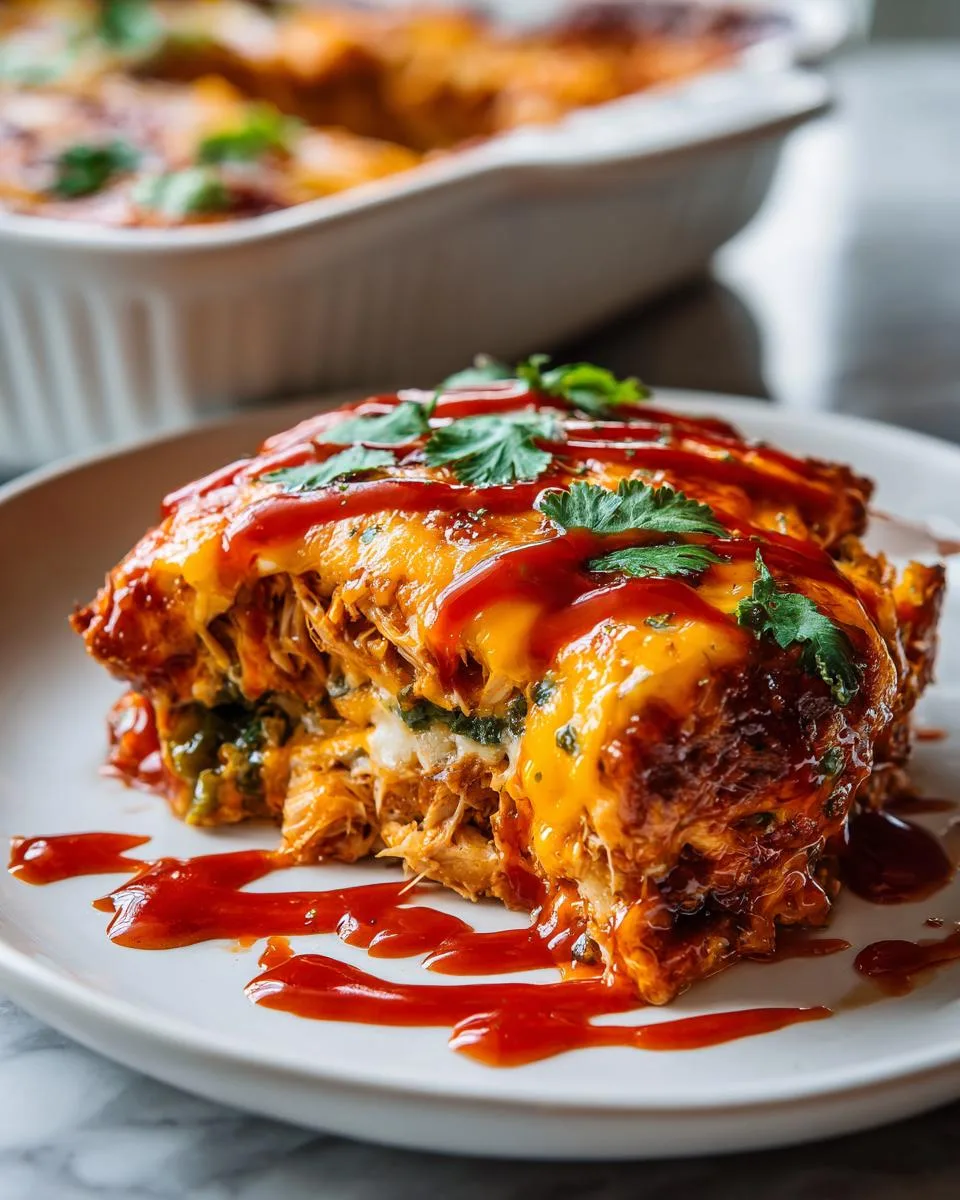 Chicken Chile Relleno Casserole - detail 2