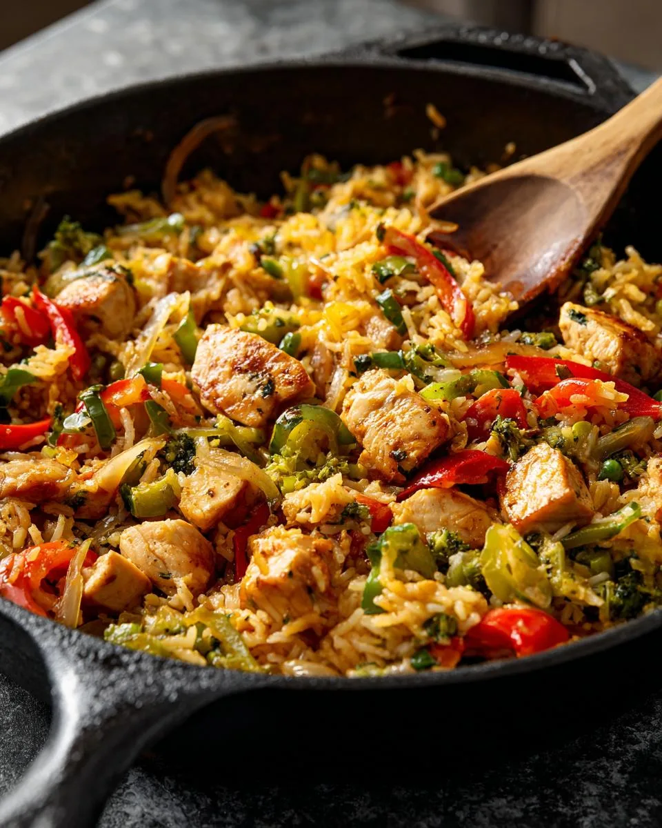 Chicken Fajita Rice Skillet - detail 2