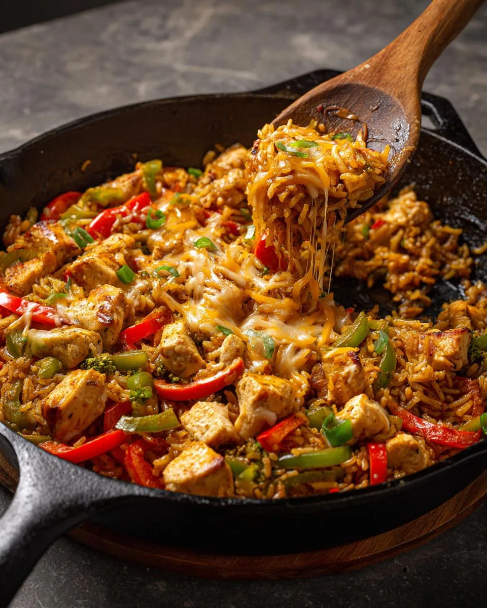 Chicken Fajita Rice Skillet - detail 4