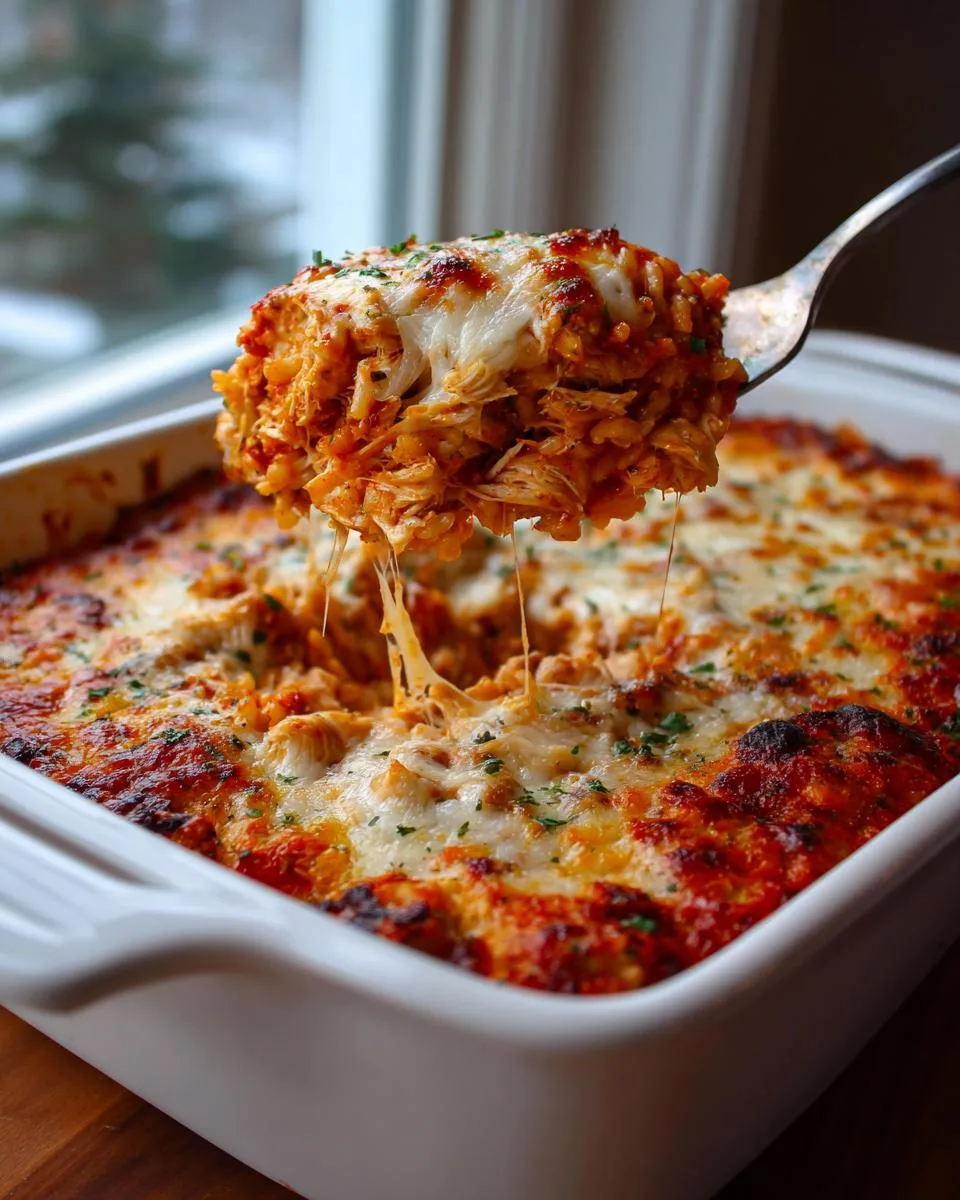 Chicken Parmesan Rice Casserole - detail 4