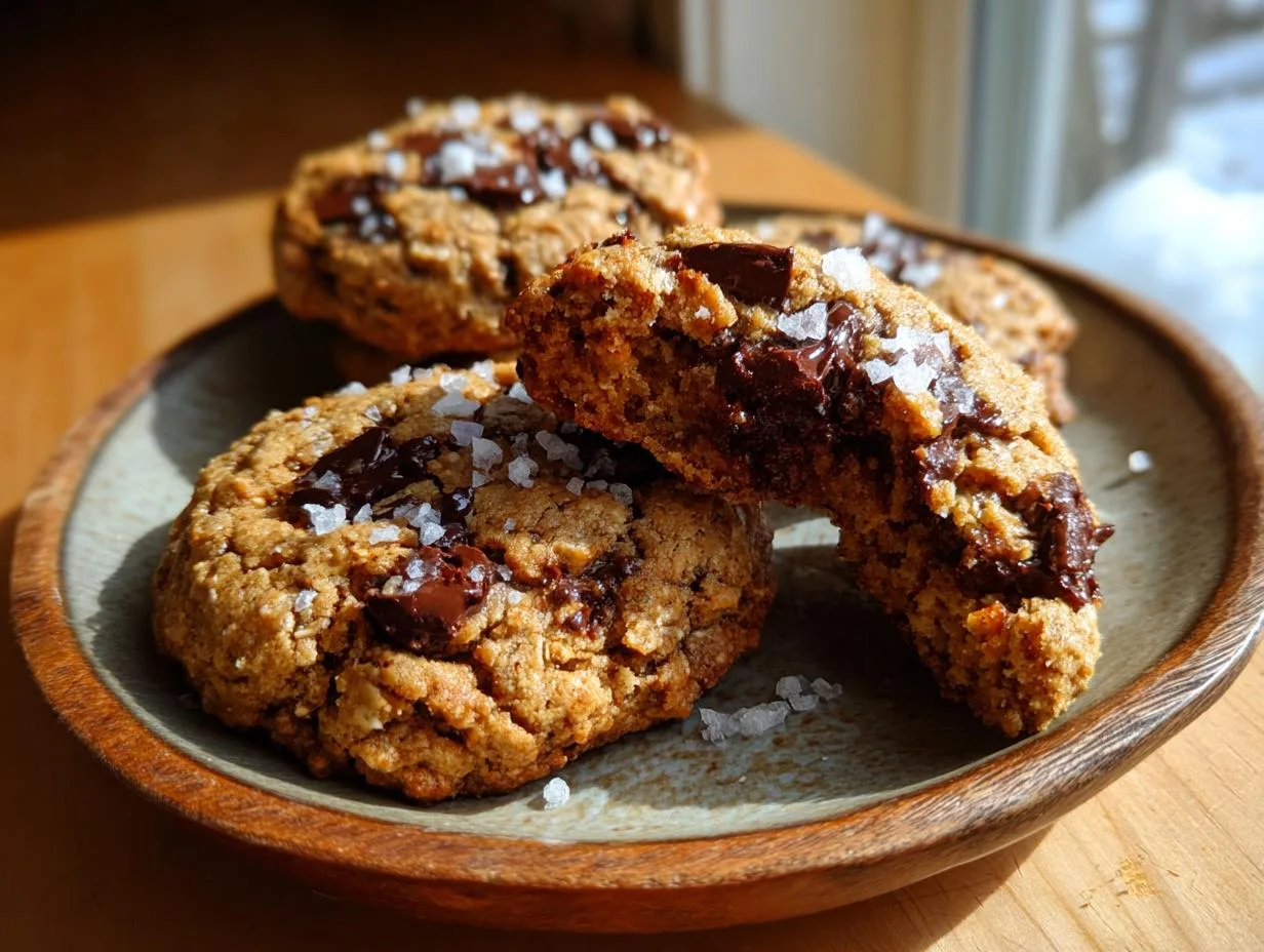 Healthy Chocolate Chip Oat Breakfast Cookies in 30 Minutes