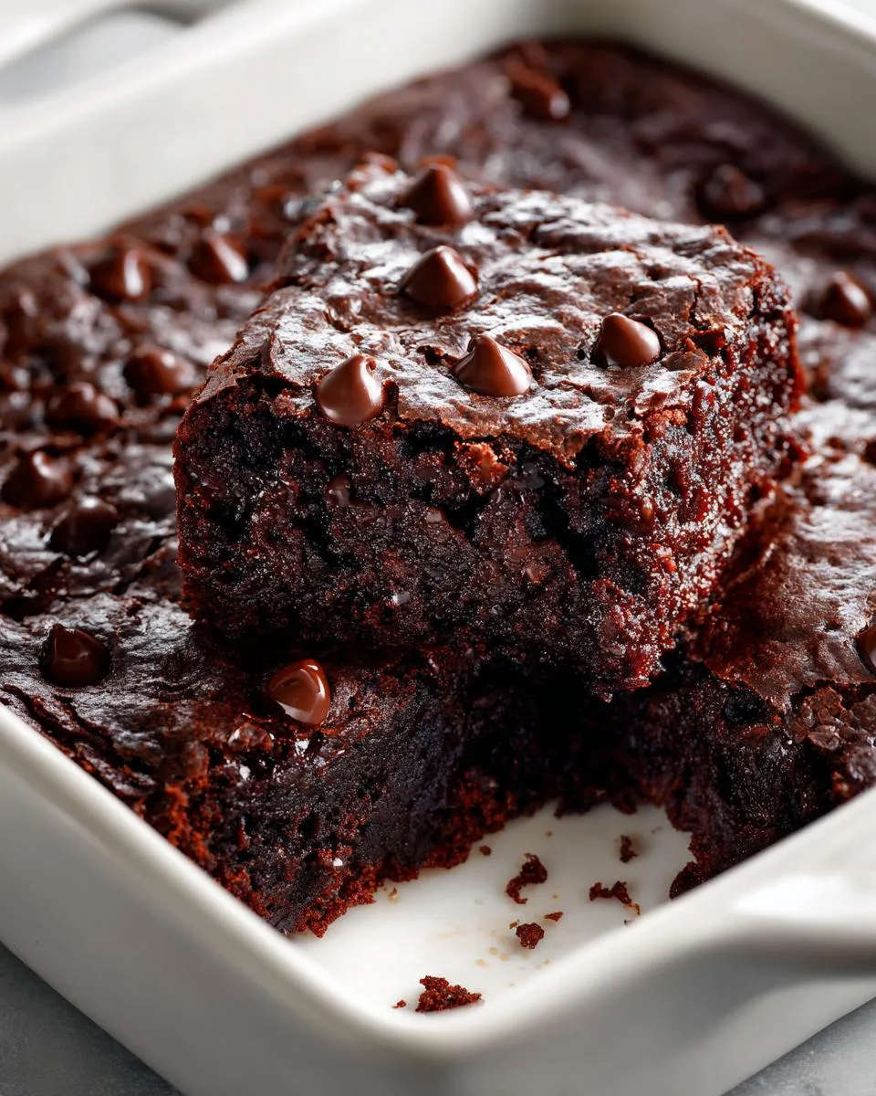 Chocolate Zucchini Brownies - detail 2