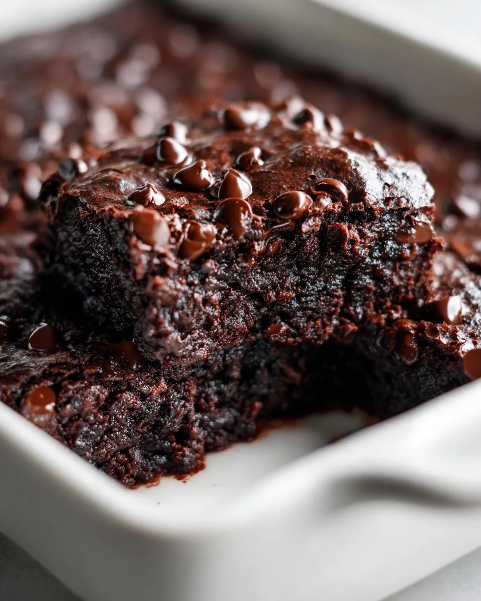 Chocolate Zucchini Brownies - detail 3