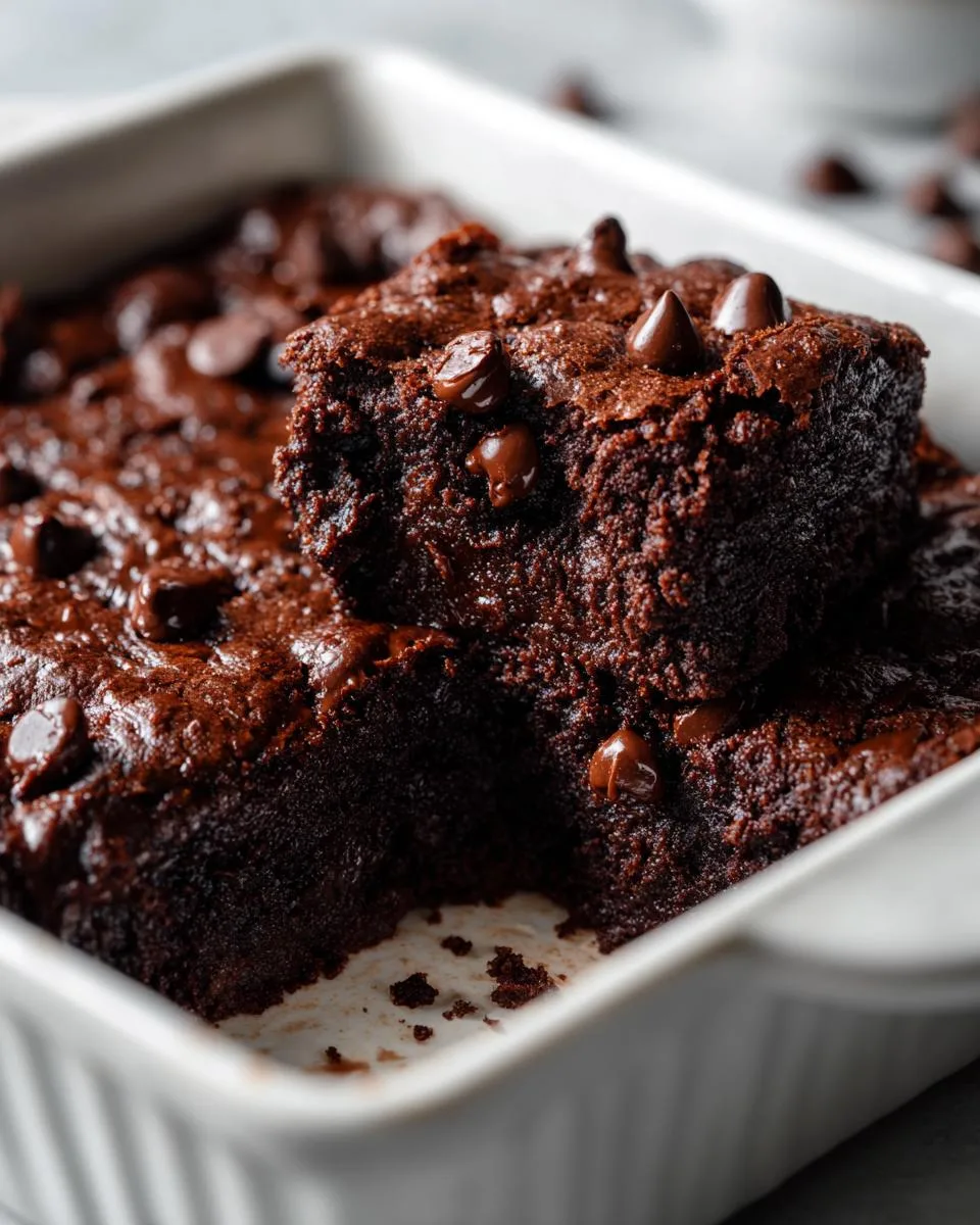 Chocolate Zucchini Brownies - detail 4