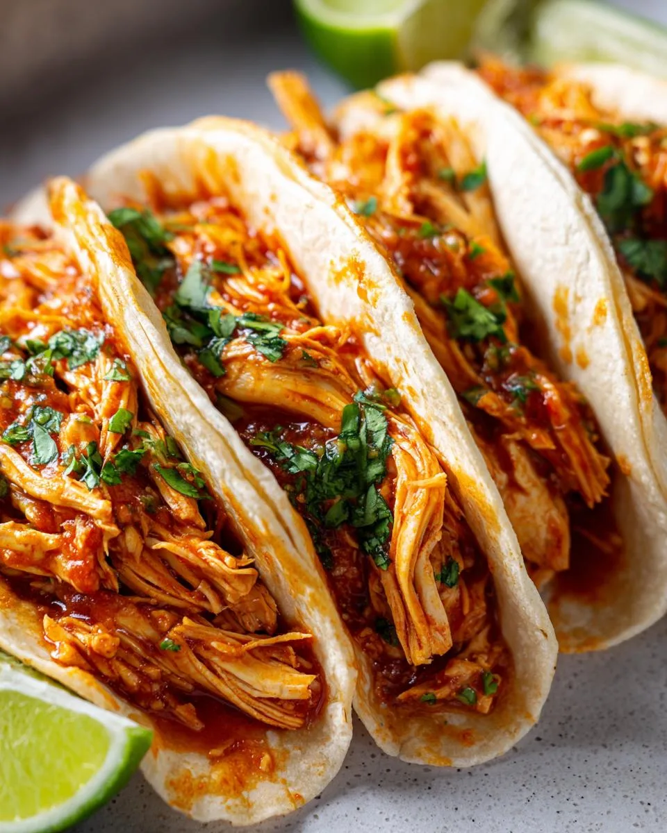 Cilantro Lime Chicken Tacos - detail 3