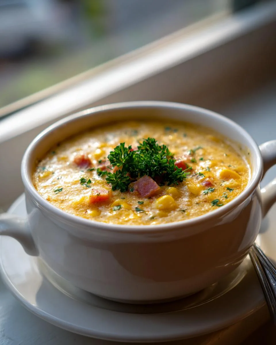 Classic Slow Cooker Corn Chowder - detail 2