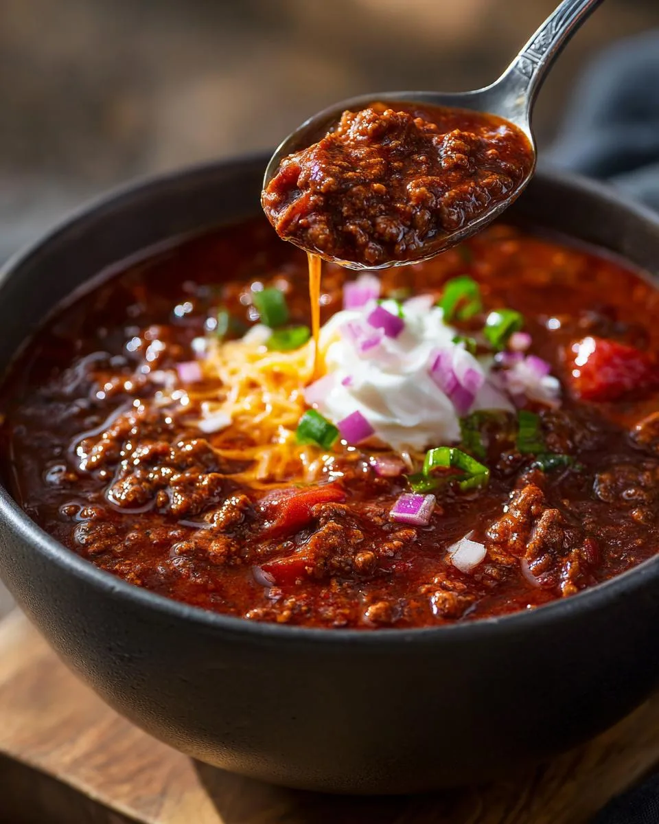 Copycat Texas Roadhouse Chili - detail 4