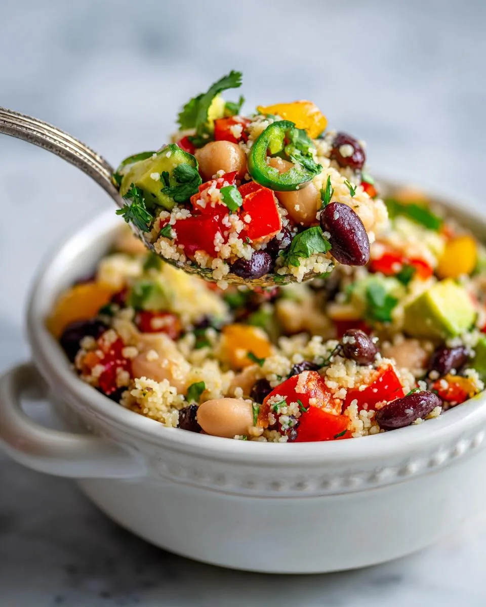 Cowboy Caviar Couscous Salad Recipe - detail 3