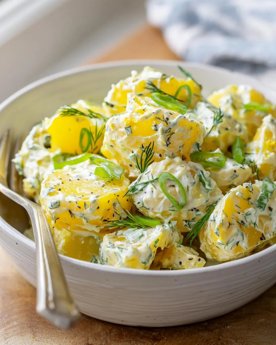 Creamy Dill Potato Salad - detail 4