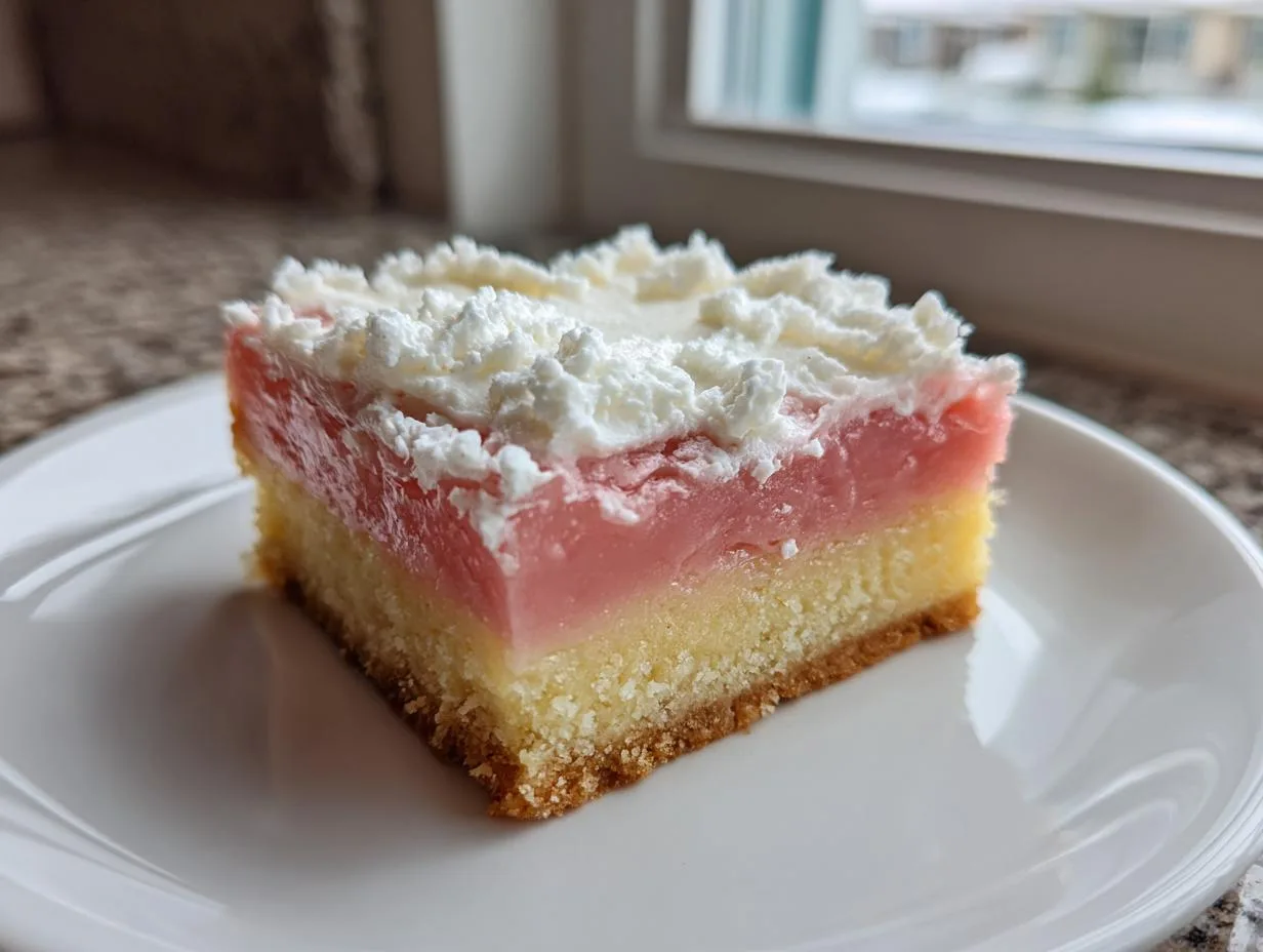 Irresistible Creamy Rhubarb Custard Bars Recipe in 3 Easy Steps