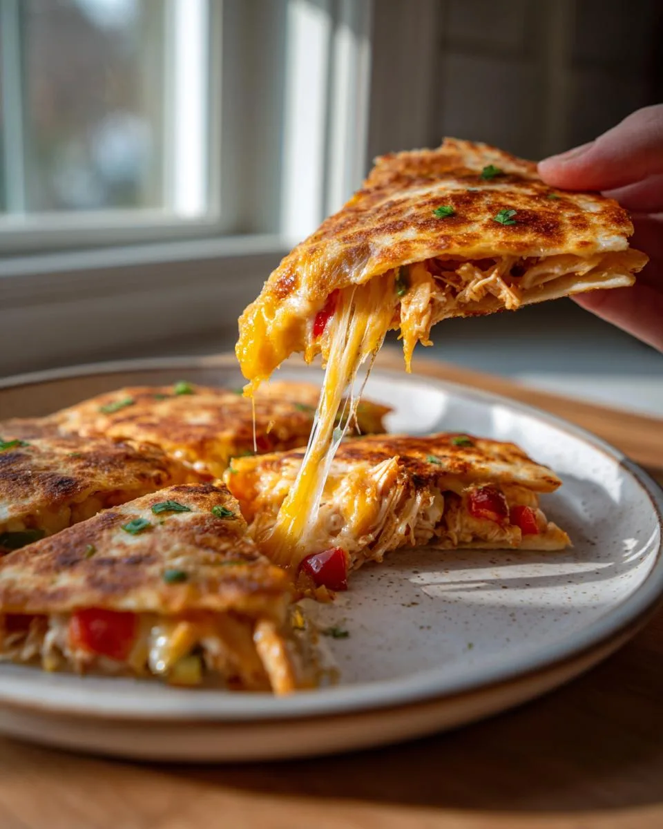 Crispy Chicken Quesadilla Bites - detail 3