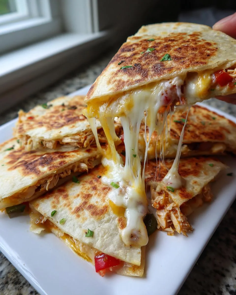 Crispy Chicken Quesadilla Bites - detail 4