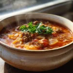 Crockpot Cabbage Roll Soup Recipe