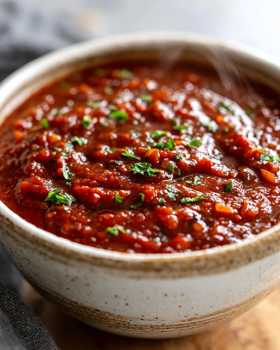 Crockpot Freezer Spaghetti Sauce - detail 2
