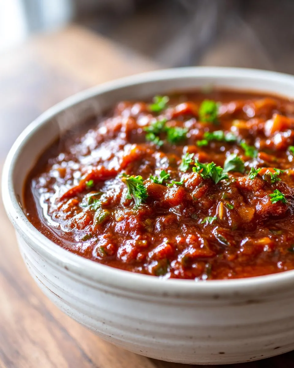 Crockpot Freezer Spaghetti Sauce - detail 3
