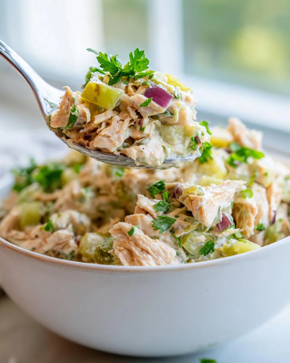 Dill Pickle Protein Chicken Salad - detail 2