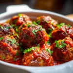 Easy Crockpot Meatballs Dinner