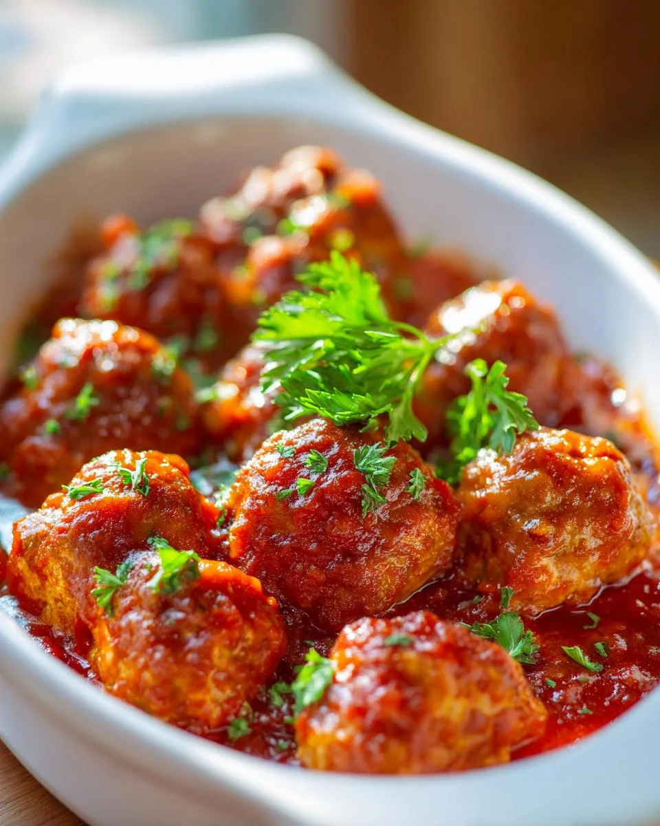 Easy Crockpot Meatballs Dinner - detail 2