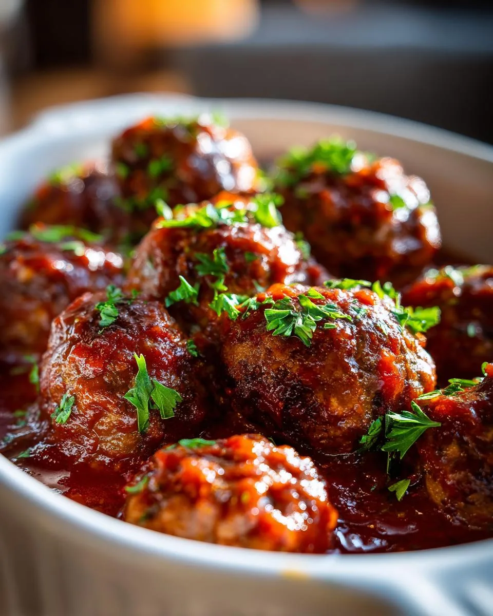 Easy Crockpot Meatballs Dinner - detail 4
