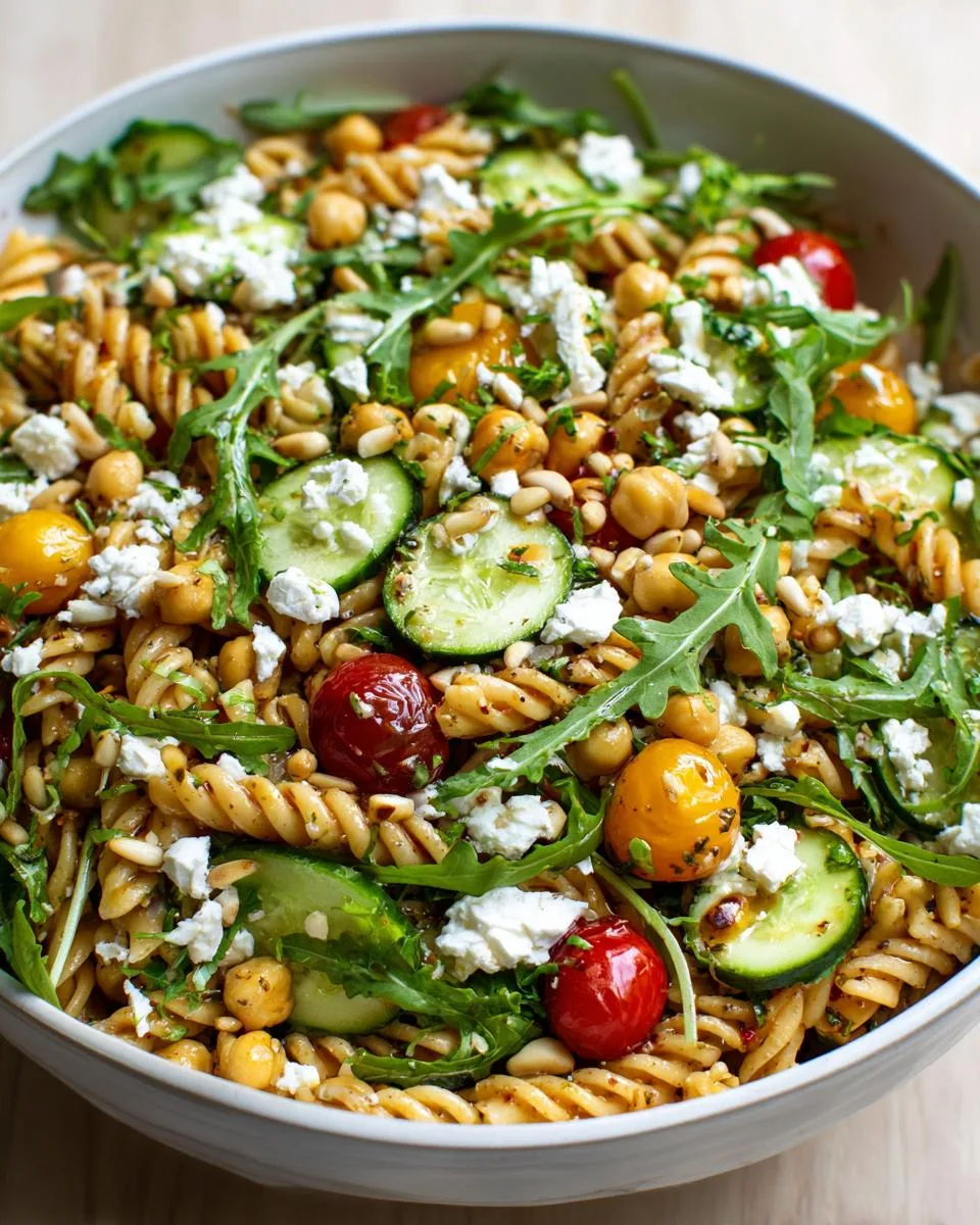 Easy Veggie Pasta Salad Recipe - detail 4