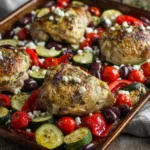 Greek Chicken Sheet Pan Dinner