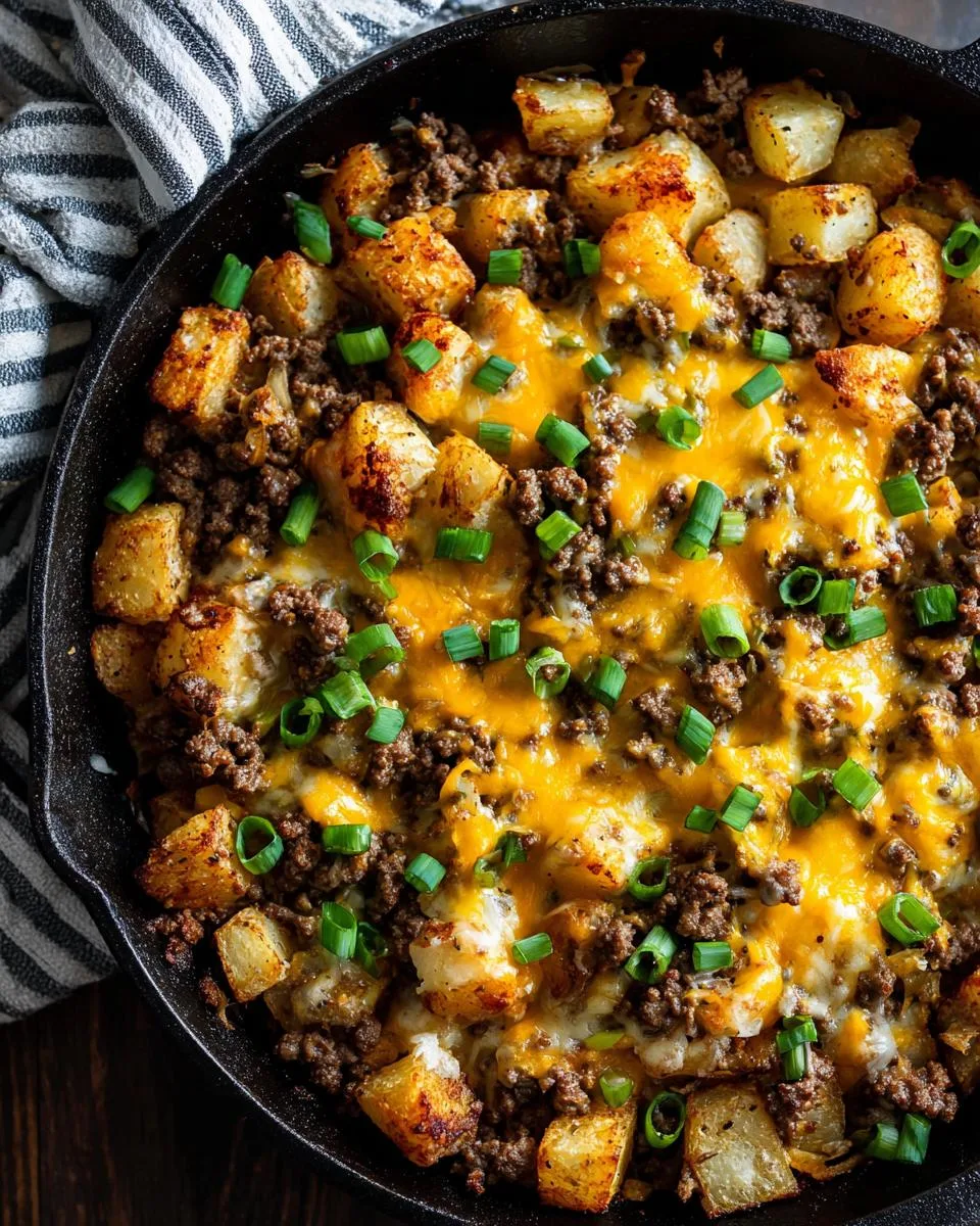 Ground Beef and Potato Skillet - detail 4