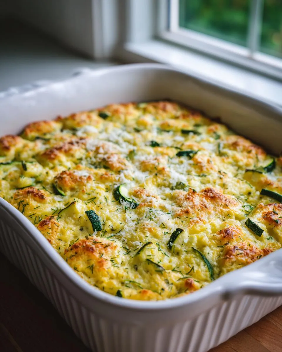 Herbed Dilly Zucchini Casserole - detail 4