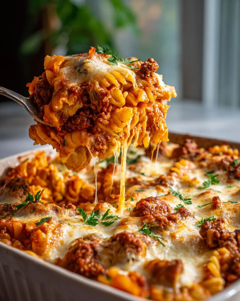 High Protein Sheet Pan Pasta Bake - detail 2