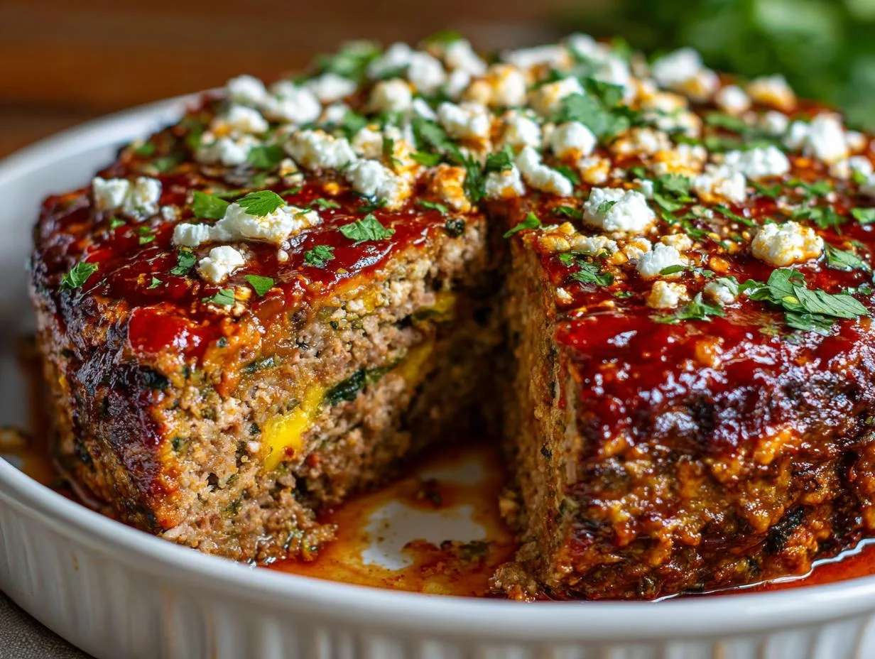 Juicy Italian Slow Cooker Meatloaf in 4 Simple Steps