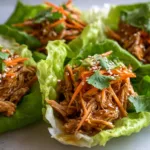 Lemon Chicken Lettuce Cups