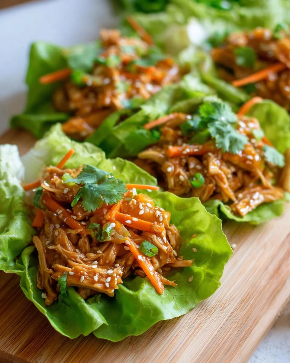 Lemon Chicken Lettuce Cups - detail 4