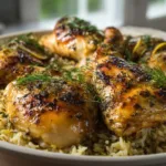Lemon Herb Chicken Rice