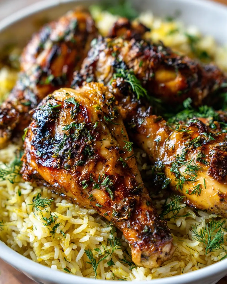 Lemon Herb Chicken Rice - detail 4