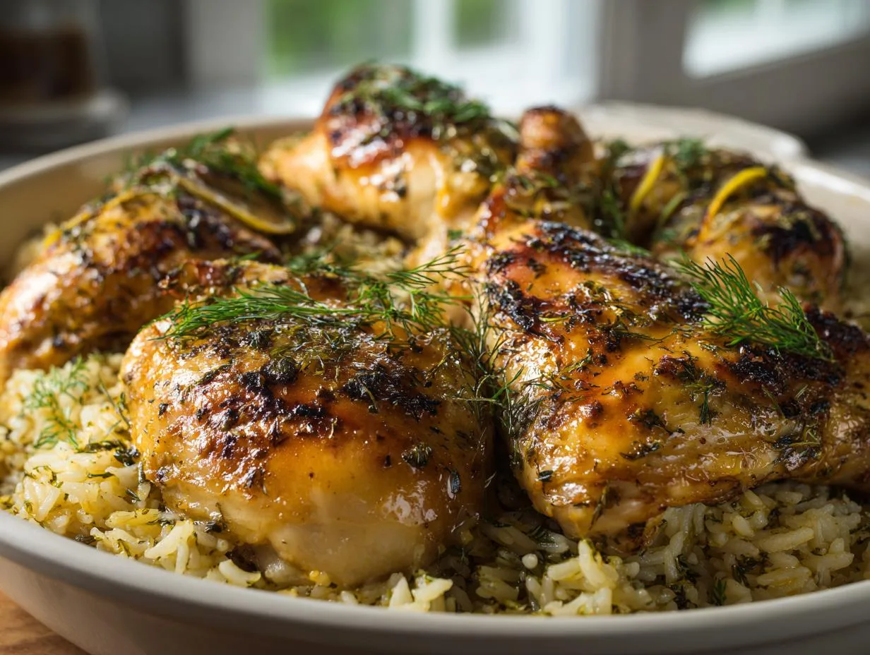 Juicy Lemon Herb Chicken Rice Recipe – 5 Pro Tricks Inside!
