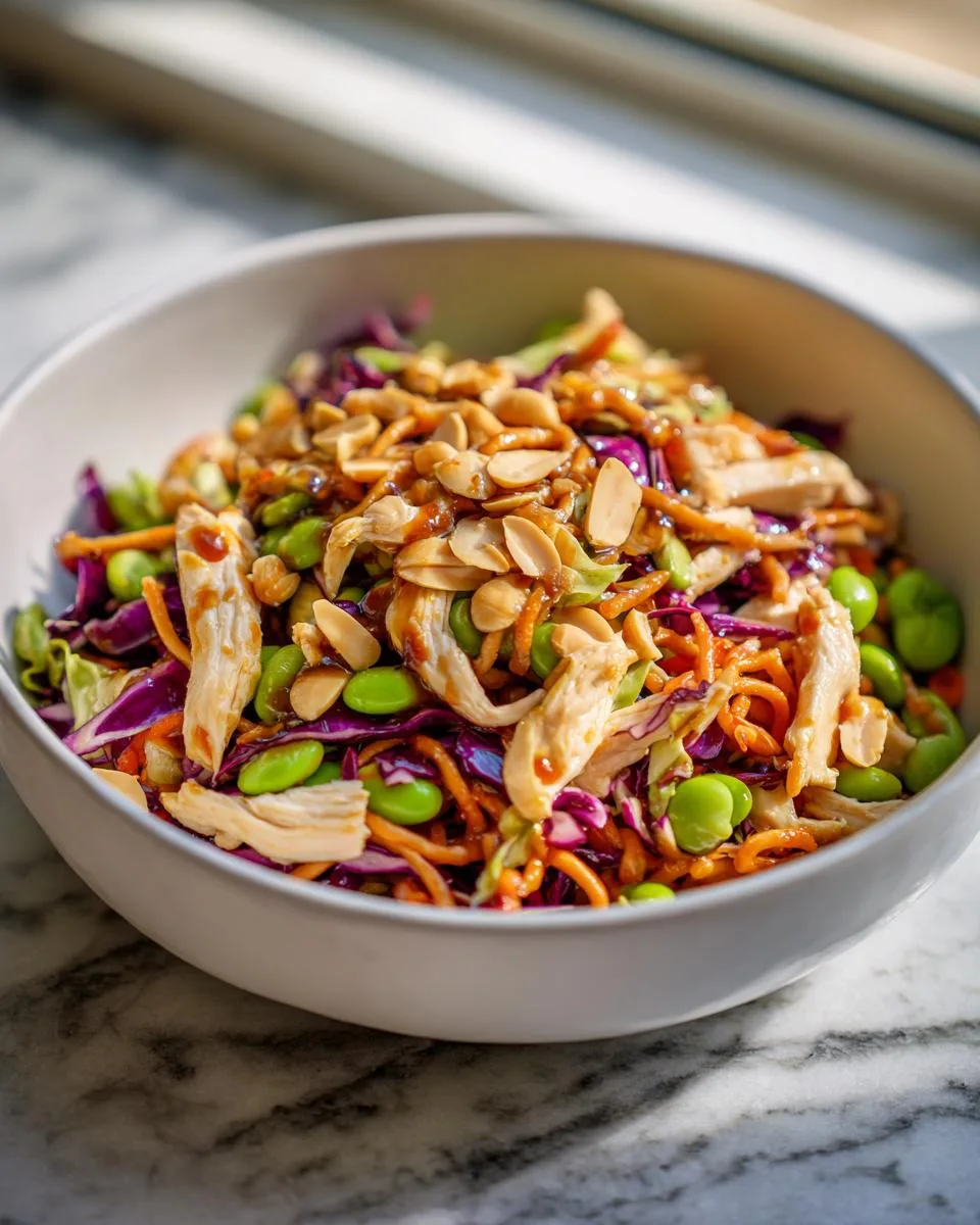 Light Chinese Chicken Cabbage Salad - detail 3