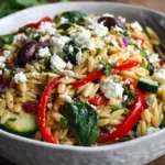 Mediterranean Orzo Pasta Salad Recipe